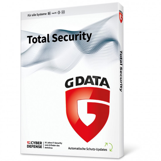 G DATA Total Security - 1 Year (4 Lizenzen) - New - ESD-Download