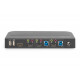 Digitus KVM Switch, 2-Port, 4K60Hz, 2 x DP in, 1 x DP/HDMI out