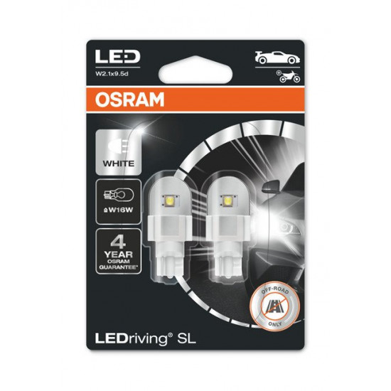 Osram Led Premium New W16W 6000K