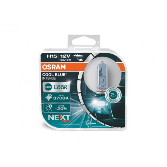 OSRAM 64176CBN-HCB halogen bulb COOL BLUE® INTENSE H15 15/55 W 12 V