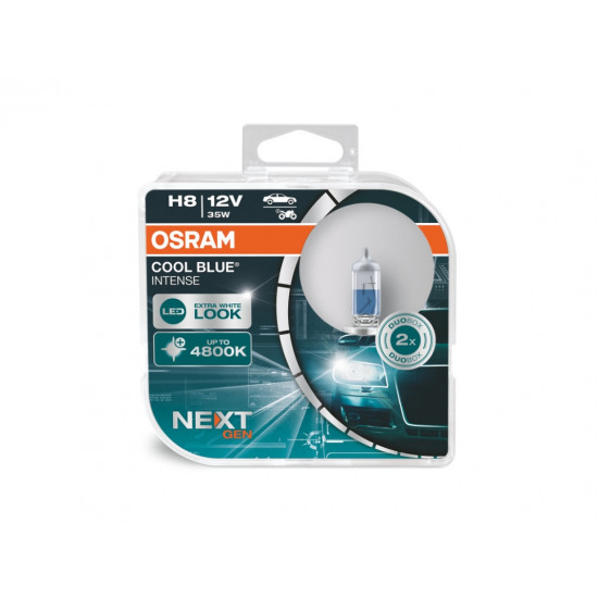 Osram Cool Blue Intense bulbs - H8 - 35W - 12V - pack of 2