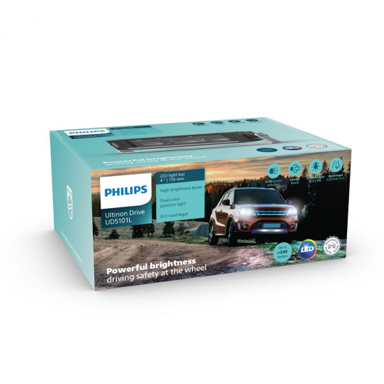 Philips Ultinon Drive 5100 LUMUD5101LX1 4 inch LED light bar