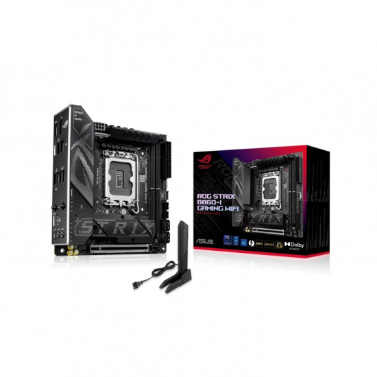 Motherboard ROG STRIX B860-I GAMING WIFI s1851 4DDR5 TB ITX