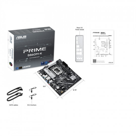 Motherboard PRIME B860M-K s1851 XDDR5 USBC mATX