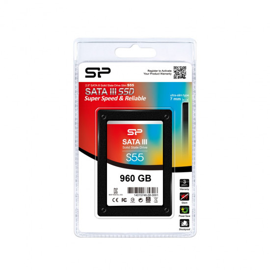 Silicon Power Slim S55 2.5 960 GB Serial ATA III TLC