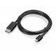 ADAPTR DISPLAYPORT TO DISPLAYPORT CABLE