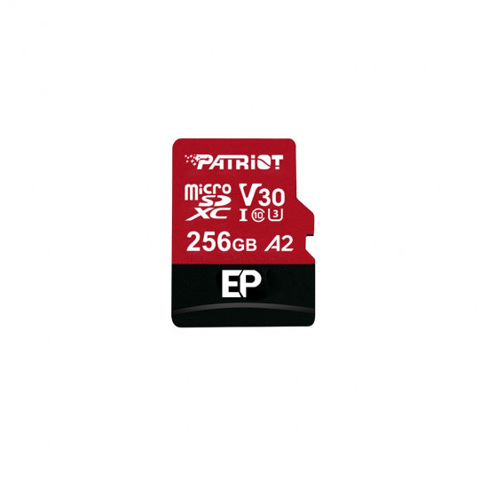 Patriot Memory EP A2 memory card 256 GB MicroSDXC V30 U3 Class 10 (PEF256GEP32MCX)