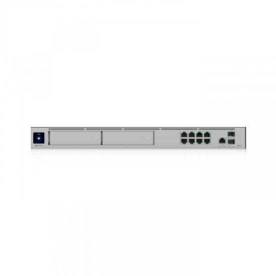 UBIQUITI 10G CLOUD GATEWAY WITH 200+ UNIFI DEVICE / 2,000+ CLIENT SUPPORT, 5 GBPS IPS ROUTING, AND REDUNDANT NVR STORAGE