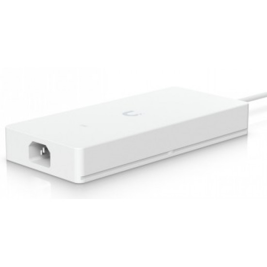 UBIQUITI AC ADAPTER 210W. AN AC POWER ADAPTER DELIVERS 210W AT 54V DC FOR A POE SWITCH