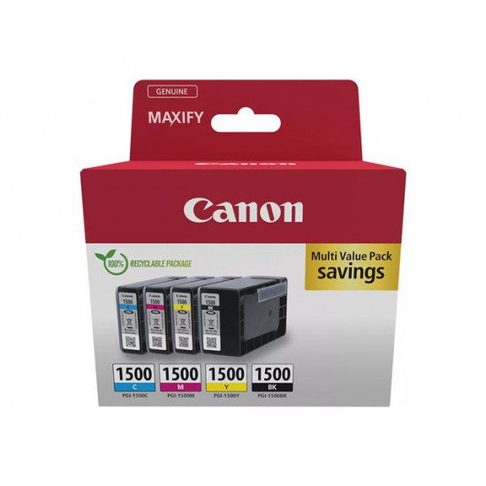 CANON PGI-1500 Ink Cartridge BK/C/M/Y MULTI