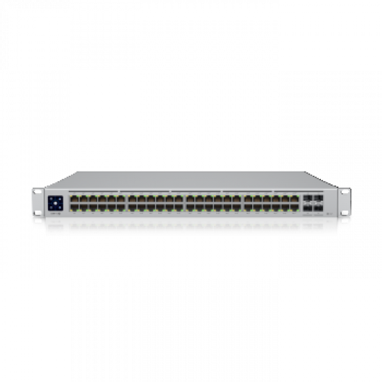 UBIQUITI 48-PORT, LAYER 3 SWITCH CAPABLE OF HIGH-POWER POE++ OUTPUT