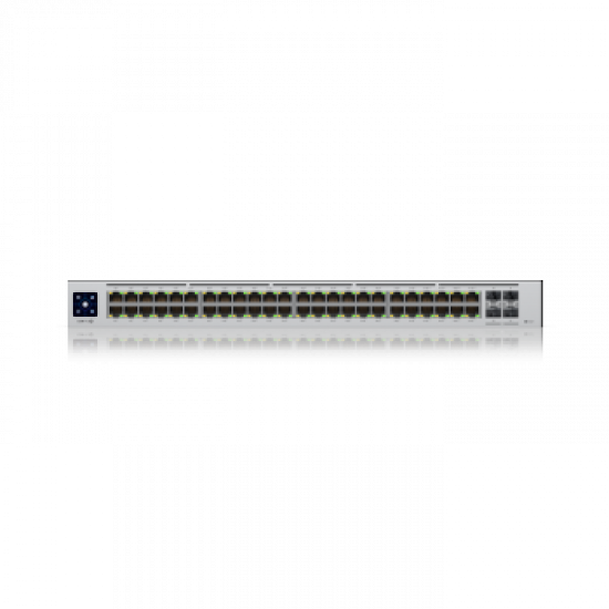 UBIQUITI 48-PORT, LAYER 3 SWITCH CAPABLE OF HIGH-POWER POE++ OUTPUT