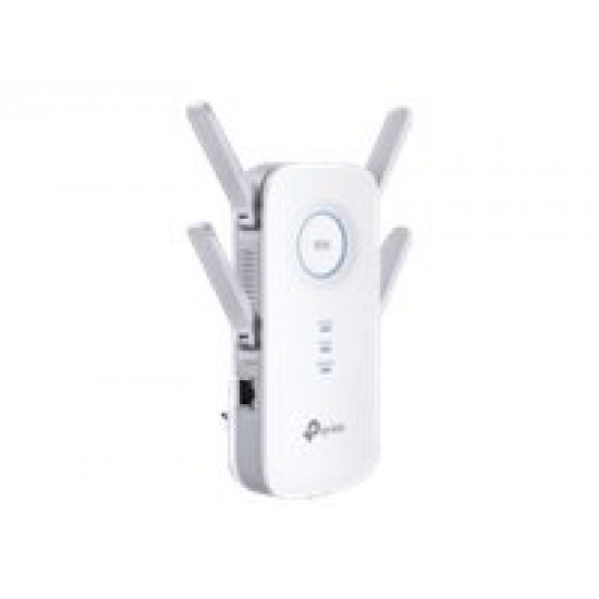 TP-LINK | AC1900 Wi-Fi Range Extender | RE550 | 802.11ac | 2GHz/5GHz | 600+1300 Mbit/s | 10/100/1000 Mbit/s | Ethernet LAN (RJ-45) ports 1 | MU-MiMO No | no PoE | Antenna type 3xExternal | No