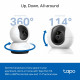 TP-LINK Pan/Tilt Wi-Fi Camera | Tapo C220 | PTZ | 4 MP | 4mm/F2.0 | H.264 | Micro SD, Max. 512GB