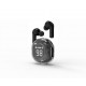 HEADSET BLUETOOTH/BLACK TWST-01-BK GEMBIRD