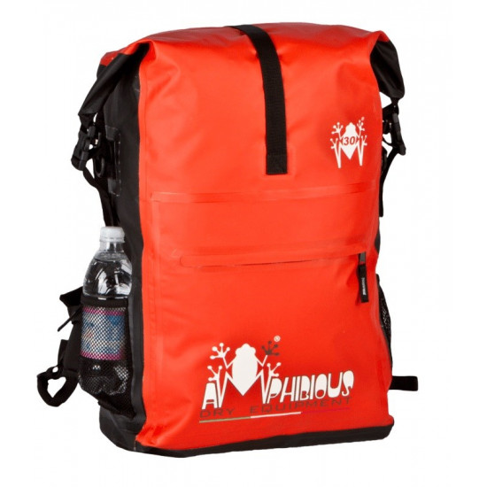 AMPHIBIOUS WATERPROOF BACKPACK OVERLAND 30L RED P/N: ZSF-1030.03