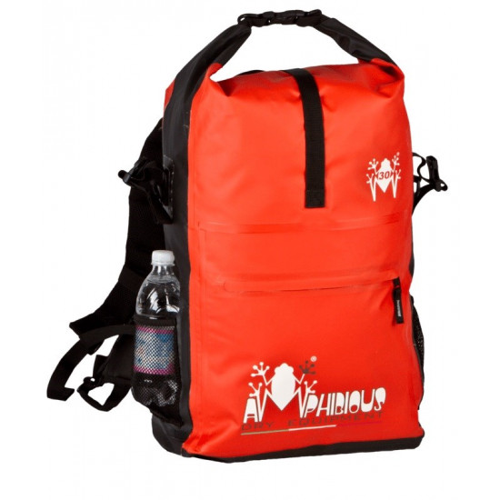 AMPHIBIOUS WATERPROOF BACKPACK OVERLAND 30L RED P/N: ZSF-1030.03