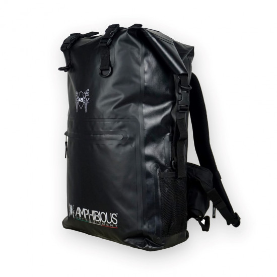 AMPHIBIOUS WATERPROOF BACKPACK OVERLAND 45L BLACK P/N: ZSF-1045.01