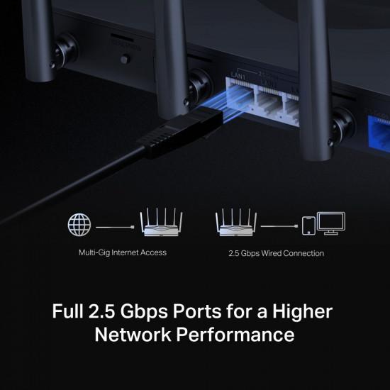 Mercusys BE9300 Tri-Band Wi-Fi 7 Router