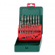 METABO DRILL BIT SET HSS-G 19pcs. 1 - 10mm