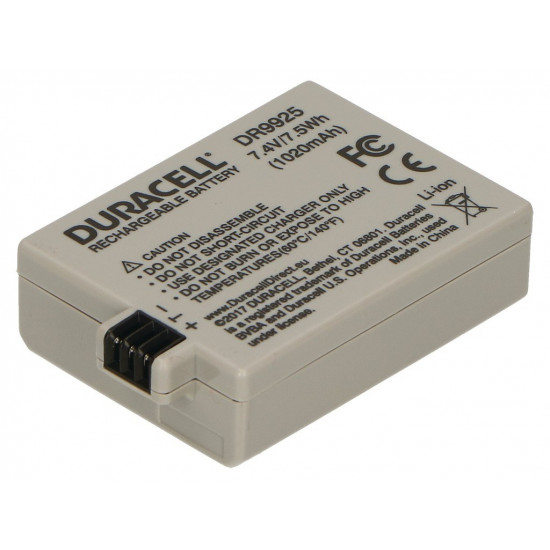 Duracell Camera Battery - replaces Canon LP-E5 Battery