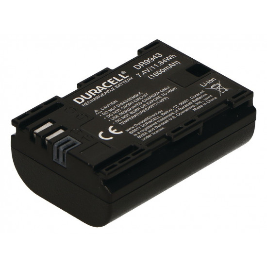 Duracell Camera Battery - replaces Canon LP-E6 Battery