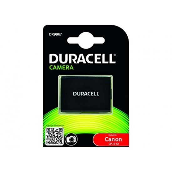 Duracell Camera Battery - replaces Canon LP-E10 Battery