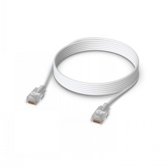 UBIQUITI NANO-THIN PATCH CABLE WITH 2.5 GBE SUPPORT DESIGNED TO SHOW ETHERLIGHTING™ EFFECTS / 5 M