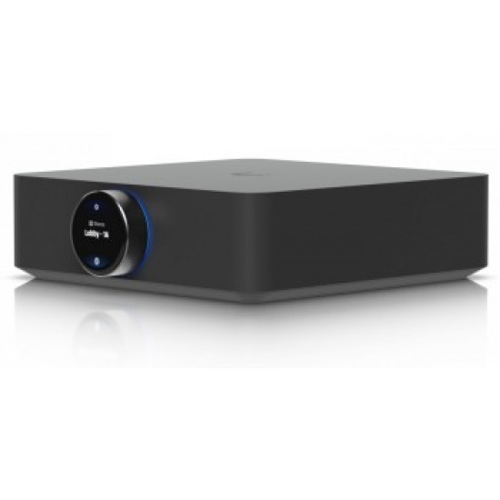 UBIQUITI POWERAMP BLACK. PREMIUM SPEAKER AMPLIFIER DESIGNED FOR HIGH-FIDELITY MULTI-ZONE AUDIO STREAMING AND IMMERSIVE SPATIAL SOUND EXPERIENCES