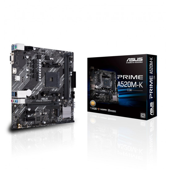 ASUS PRIME A520M-K AMD A520 micro  ATX