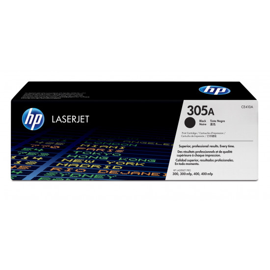 HP 305A Black Original LaserJet Toner Cartridge