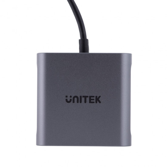 UNITEK ADAPTER USB-C, 2x HDMI, 4K@60HZ, MST, V1404B