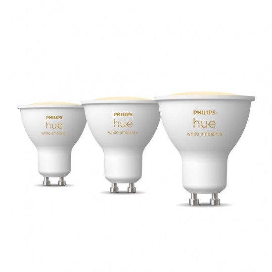 Philips Hue White ambience GU10 – smart spotlight – (3-pack)