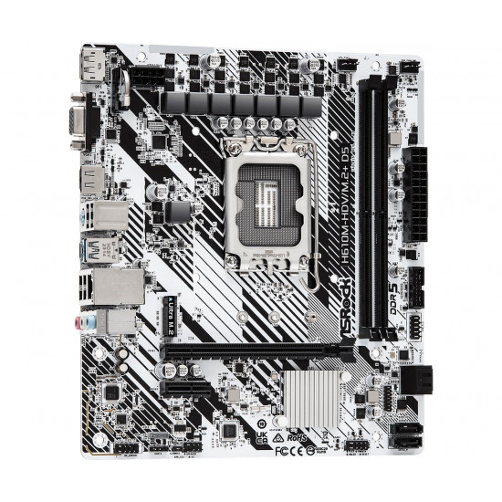 Asrock H610M-HDV/M.2+ D5 Intel H610 LGA 1700 micro ATX