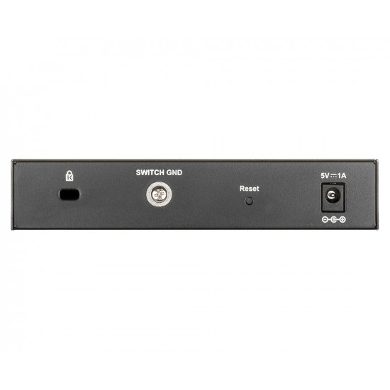 D-Link DGS-1100-08V2 Managed L2 Gigabit Ethernet (10/100/1000) Black