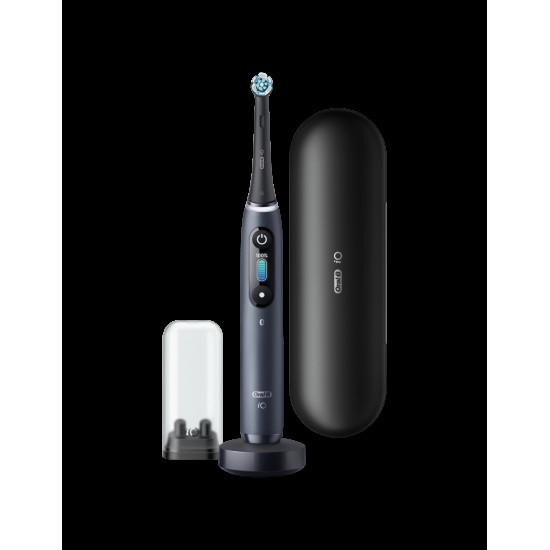 Oral-B | Electric Toothbrush | iO Series 8N | Rechargeable | For adults | Number of brush heads included 1 | Number of teeth brushing modes 6 | Black Onyx