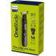 Philips | Hair, Face and Body Trimmer | QP6551/15 OneBlade Pro | Cordless | Wet & Dry | Number of length steps 14 | Black/Green