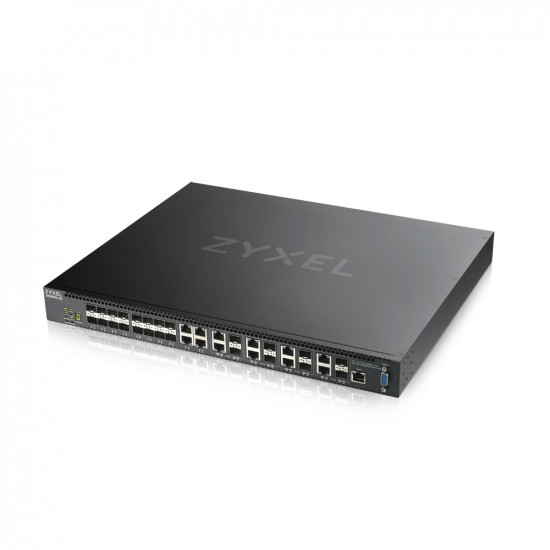 Zyxel XS3800-28 Managed L2+ 10G Ethernet (100/1000/10000) Black