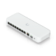 UBIQUITI FLEX 2.5G FLEXIBLE, 8-PORT 2.5 GBE SWITCH WITH A 10 GBE RJ45/SFP+ COMBINATION UPLINK PORT THAT CAN BE POWERED WITH A USB-C OR POE+ ADAPTER