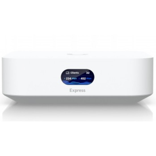 UBIQUITI IMPRESSIVELY COMPACT CLOUD GATEWAY AND WIFI 6 AP THAT RUNS UNIFI NETWORK. POWERS AN ENTIRE NETWORK OR SIMPLY MESHES AS AN AP