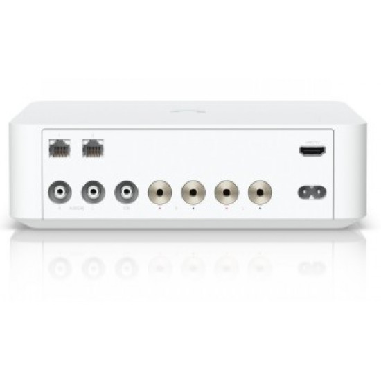 UBIQUITI POWERAMP WHITE. PREMIUM SPEAKER AMPLIFIER DESIGNED FOR HIGH-FIDELITY MULTI-ZONE AUDIO STREAMING AND IMMERSIVE SPATIAL SOUND EXPERIENCES