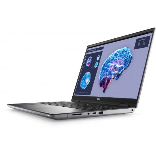 Dell Mobile Precision Workstation 7680 | 16  | WVA | FHD+ | 1920 x 1200 pixels | Anti-glare | Intel Core i9 | i9-13950HX | 32 GB | Solid-state drive capacity 1000 GB | NVIDIA RTX 2000 Ada | GDDR6 | 8 GB | Windows 11 Pro | 802.11ax | Keyboard language English | Keyboard backlit | Warranty 36 month(s)