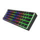 Genesis | THOR 660 RGB | Black | Mechanical Gaming Keyboard | Wireless | RGB LED light | US | Bluetooth | USB Type-C | 588 g | Gateron Brown