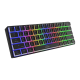 Genesis | THOR 660 RGB | Black | Mechanical Gaming Keyboard | Wireless | RGB LED light | US | Bluetooth | USB Type-C | 588 g | Gateron Brown