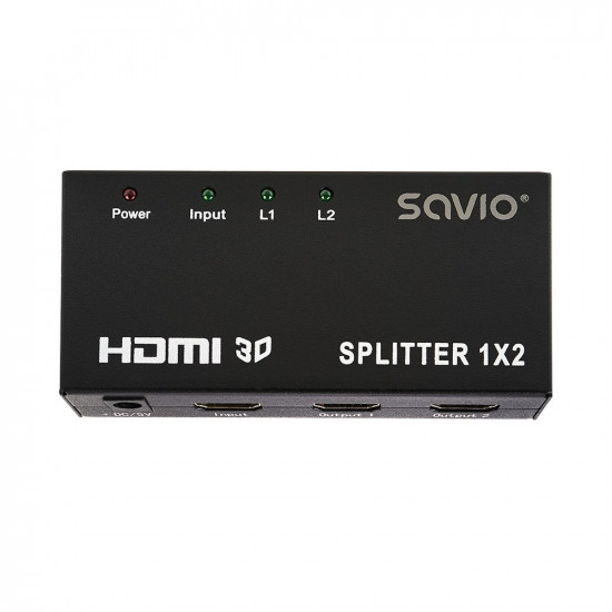 Savio CL-42 video splitter HDMI 2x HDMI