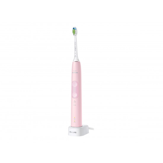 Philips Electric Toothbrush | HX6836/24 | Rechargeable | For adults | Number of brush heads included 1 | Number of teeth brushing modes 2 | Pastel pink