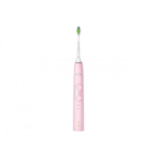 Philips Electric Toothbrush | HX6836/24 | Rechargeable | For adults | Number of brush heads included 1 | Number of teeth brushing modes 2 | Pastel pink