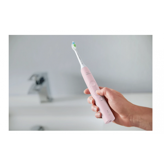 Philips Electric Toothbrush | HX6836/24 | Rechargeable | For adults | Number of brush heads included 1 | Number of teeth brushing modes 2 | Pastel pink