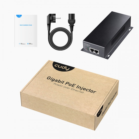 Z Cudy 90W Gigabit PoE+/PoE Injector