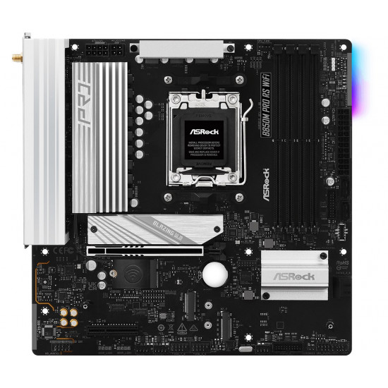 Asrock B850M Pro RS WiFi AMD B850 Socket AM5 micro ATX